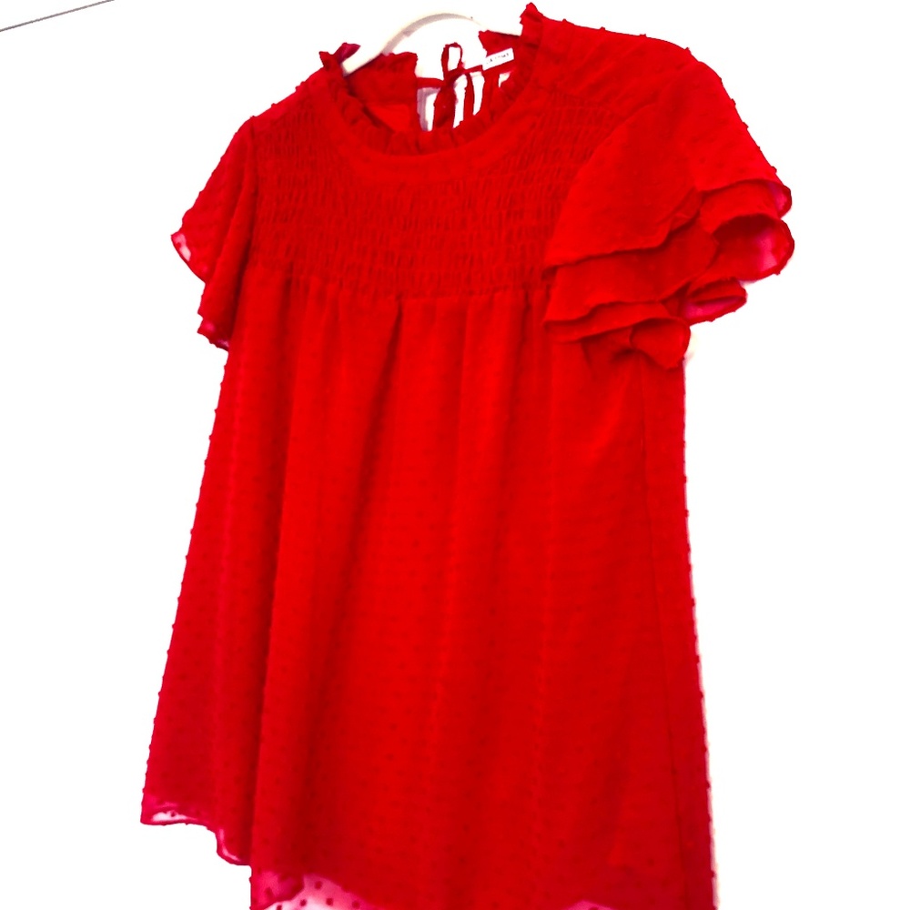 Red Blouse
